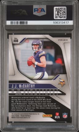#400 JJ McCARTHY
