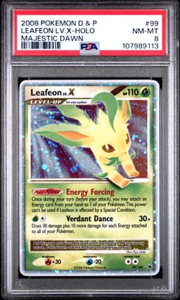#99 LEAFEON LV.X-HOLO
