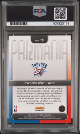 #15 CASON WALLACE
