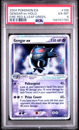 #108 GENGAR EX-HOLO