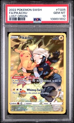 #TG05 FULL ART/PIKACHU