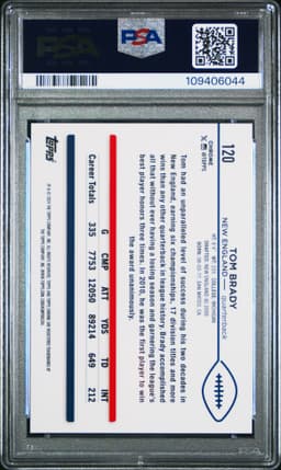 #120 TOM BRADY
