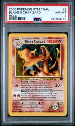 #2 BLAINE'S CHARIZARD