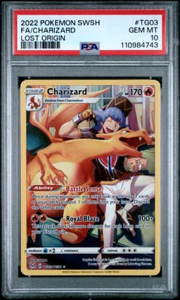 #TG03 FULL ART/CHARIZARD