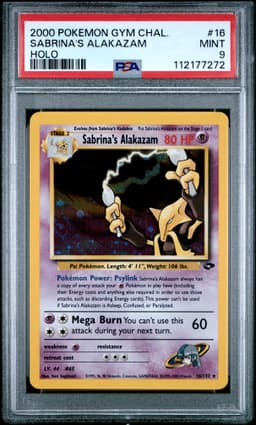 #16 SABRINA'S ALAKAZAM