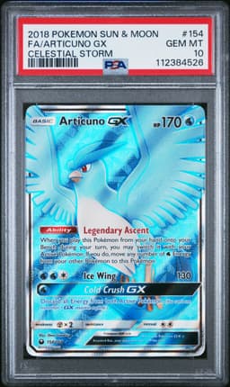 #154 FULL ART/ARTICUNO GX