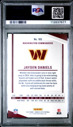 #165 JAYDEN DANIELS