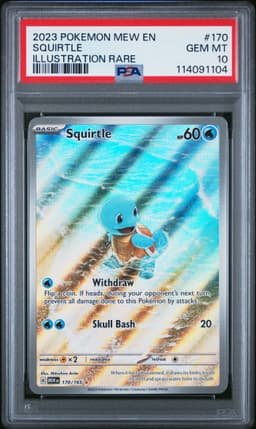 #170 SQUIRTLE