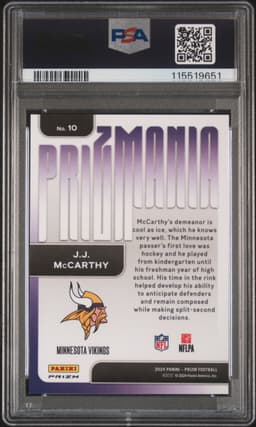 #10 JJ McCARTHY