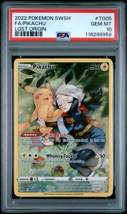 #TG05 FULL ART/PIKACHU