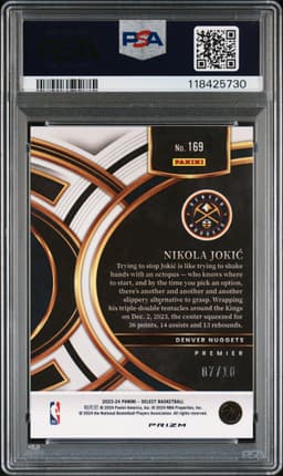 #169 NIKOLA JOKIC