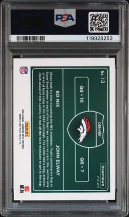 #13 BO NIX/JOHN ELWAY