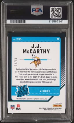#235 JJ McCARTHY