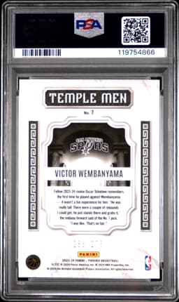#7 VICTOR WEMBANYAMA