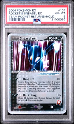 #103 ROCKET'S SNEASEL EX-HOLO