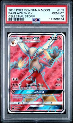 #153 FULL ART/BLAZIKEN GX