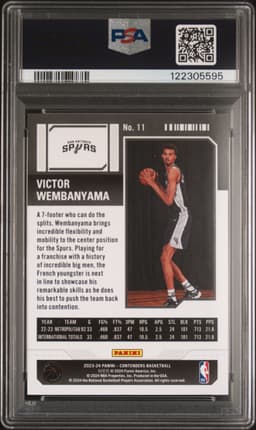#11 VICTOR WEMBANYAMA