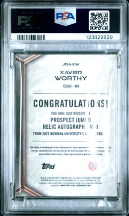 #JRAXW XAVIER WORTHY