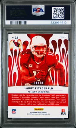 #28 LARRY FITZGERALD