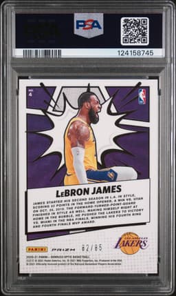 #4 LeBRON JAMES
