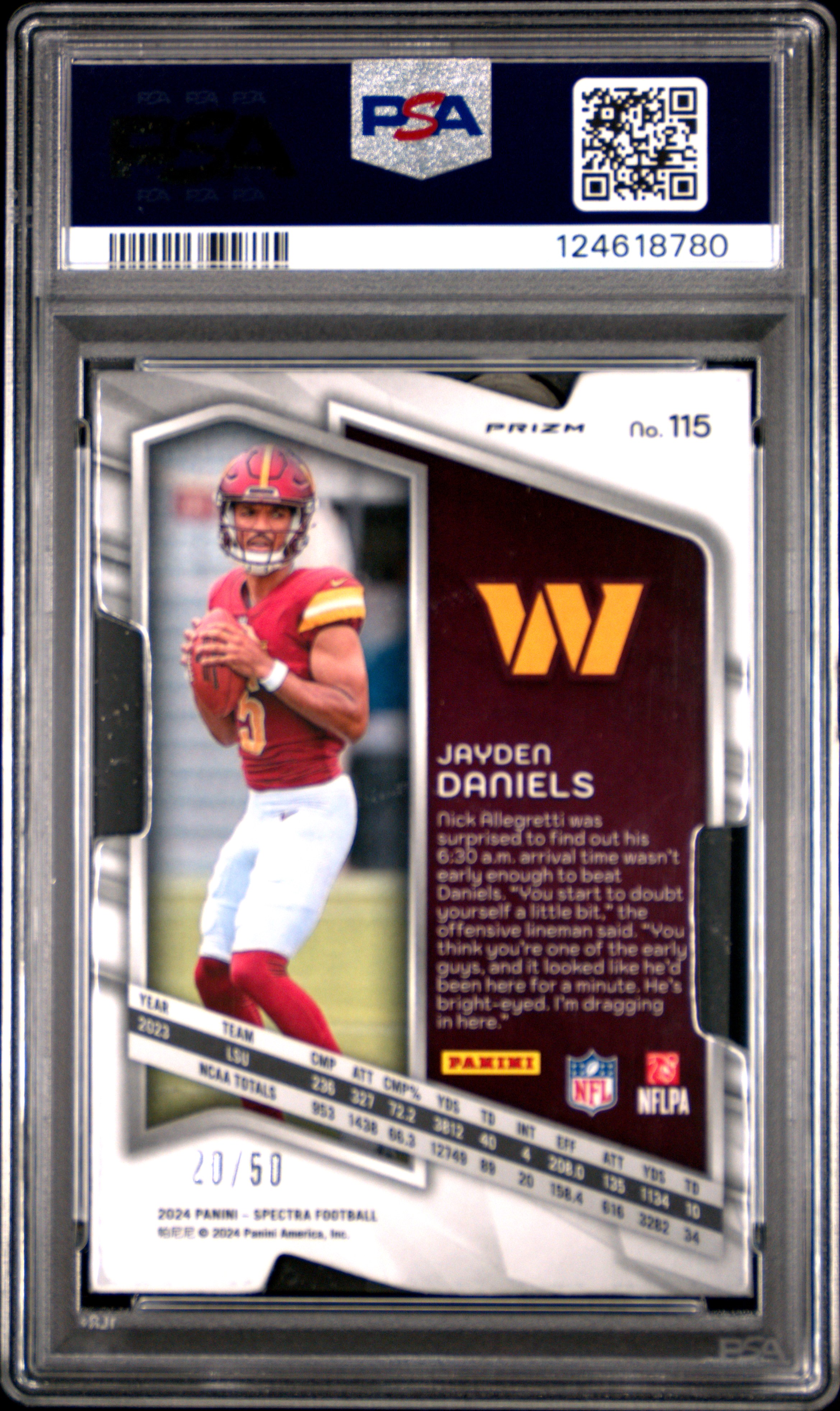 #115 JAYDEN DANIELS