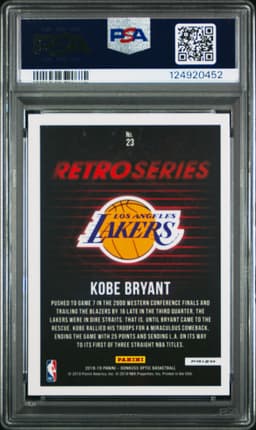 #23 KOBE BRYANT