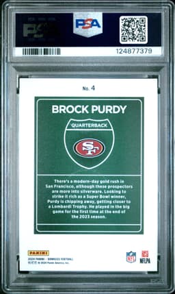 #4 BROCK PURDY