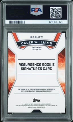 #RRSCW CALEB WILLIAMS