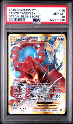 #115 FULL ART/VOLCANION EX