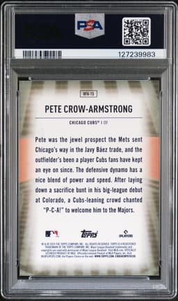 #HFA15 PETE CROW-ARMSTRONG