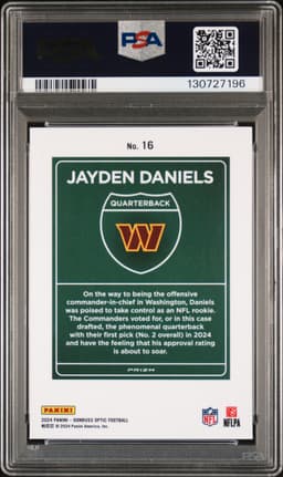 #16 JAYDEN DANIELS