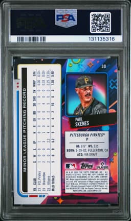 #30 PAUL SKENES