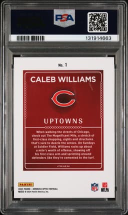 #1 CALEB WILLIAMS