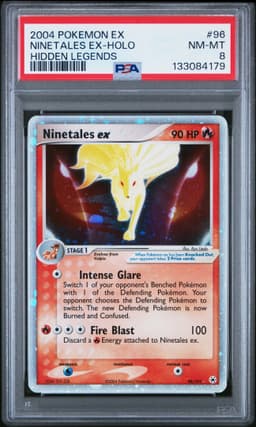 #96 NINETALES EX-HOLO