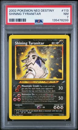 #113 SHINING TYRANITAR