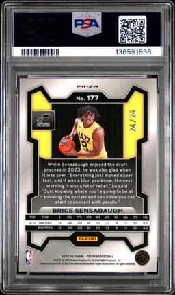 #177 BRICE SENSABAUGH