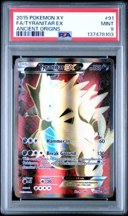 #91 FULL ART/TYRANITAR EX