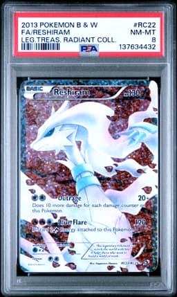#RC22 FULL ART/RESHIRAM