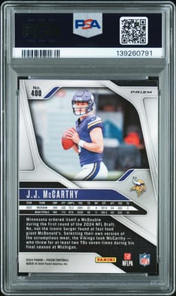 #400 JJ McCARTHY