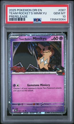 #087 TEAM ROCKET'S MIMIKYU