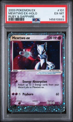 #101 MEWTWO EX-HOLO