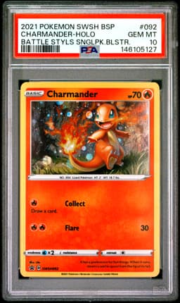 #092 CHARMANDER-HOLO