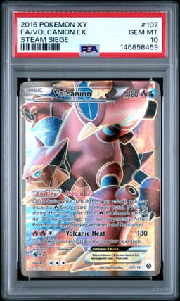 #107 FULL ART/VOLCANION EX