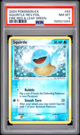 #83 SQUIRTLE-REVERSE FOIL