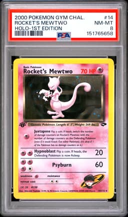 #14 ROCKET'S MEWTWO