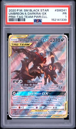 #SM241 UMBREON & DARKRAI GX