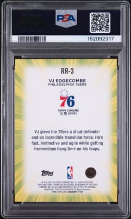 #RR-3 VJ EDGECOMBE