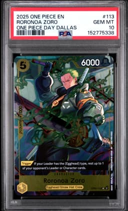 #113 RORONOA ZORO
