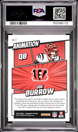 #1 JOE BURROW