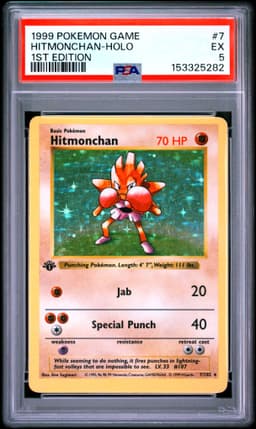 #7 HITMONCHAN-HOLO